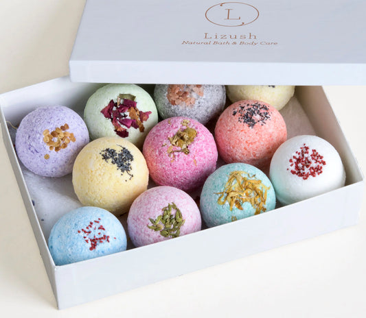 11 Bath Bombs Gift Box + One Free Bomb to make 12 !!